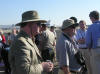 XCOR President Jeff Greason with Larry Niven